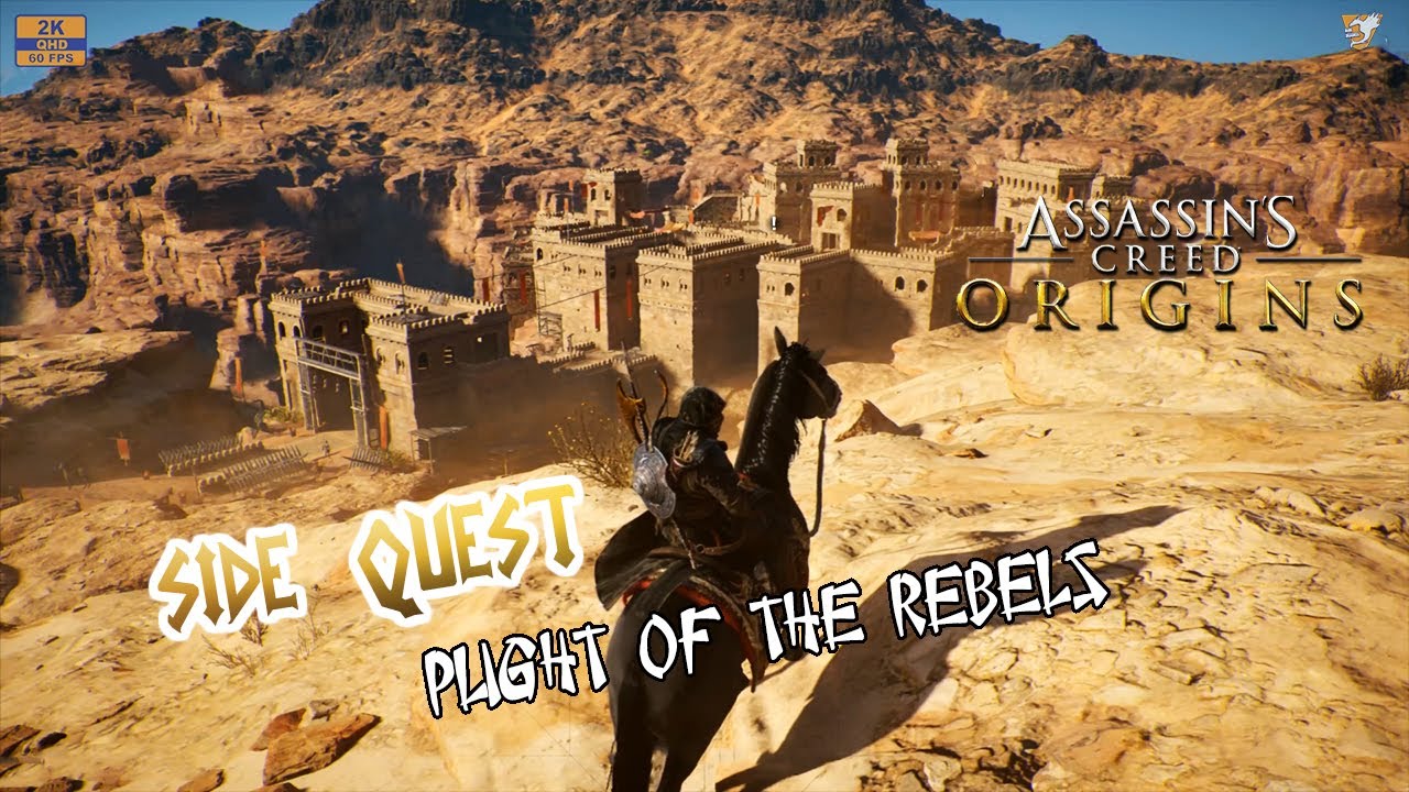 Assassin's Creed Origins | Side Quest | Plight of the Rebels