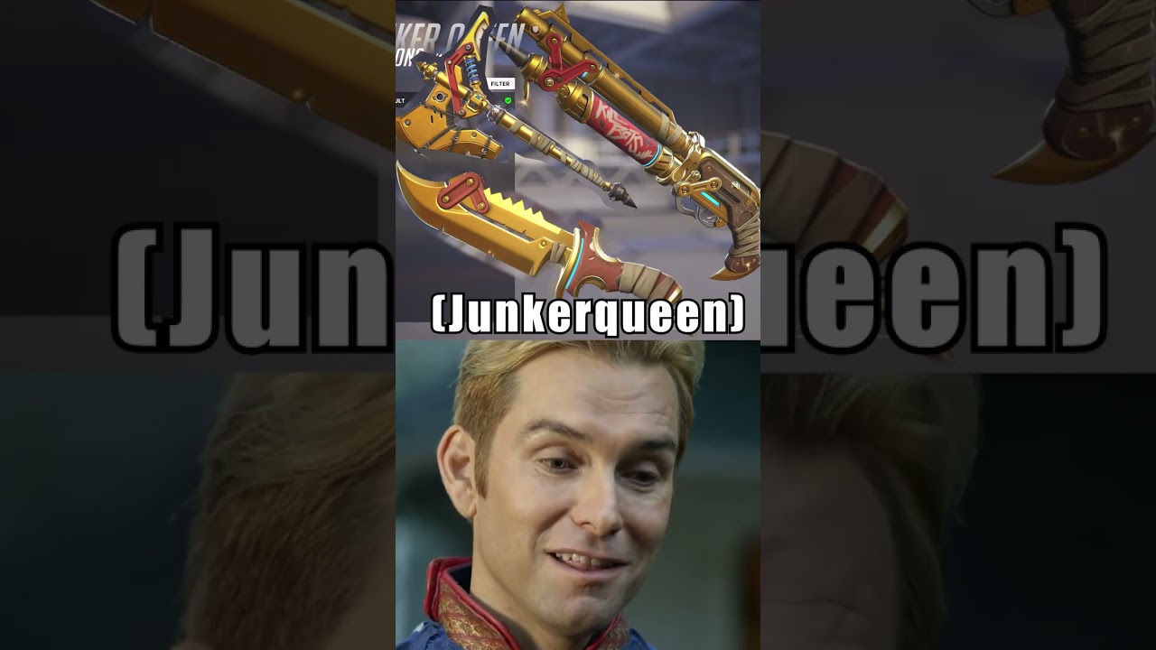 Rating every golden gun in overwatch (Tank edition) #overwatch #overwatch2 #overwatchclip