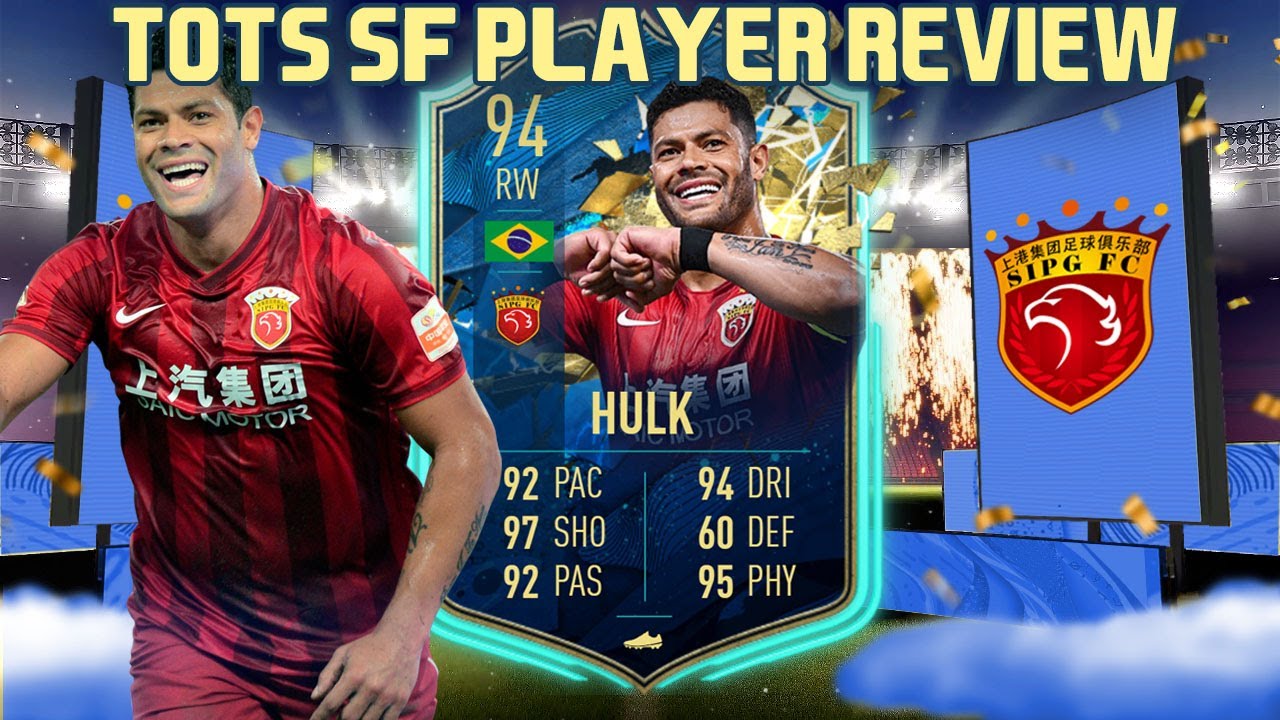 THE BRAZILIAN TANK IS BACK! 94 TOTSSF HULK PLAYER REVIEW! FIFA 20 ULTIMATE TEAM