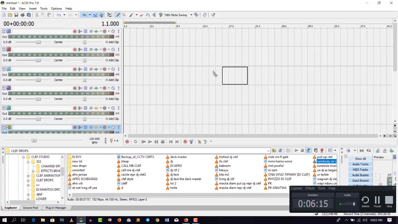SONY ACID TUTORIAL-HOW TO NORMALIZE THE VOLUME OF THE TRACKS IN ACID PRO 7[DECK TERRORIST]