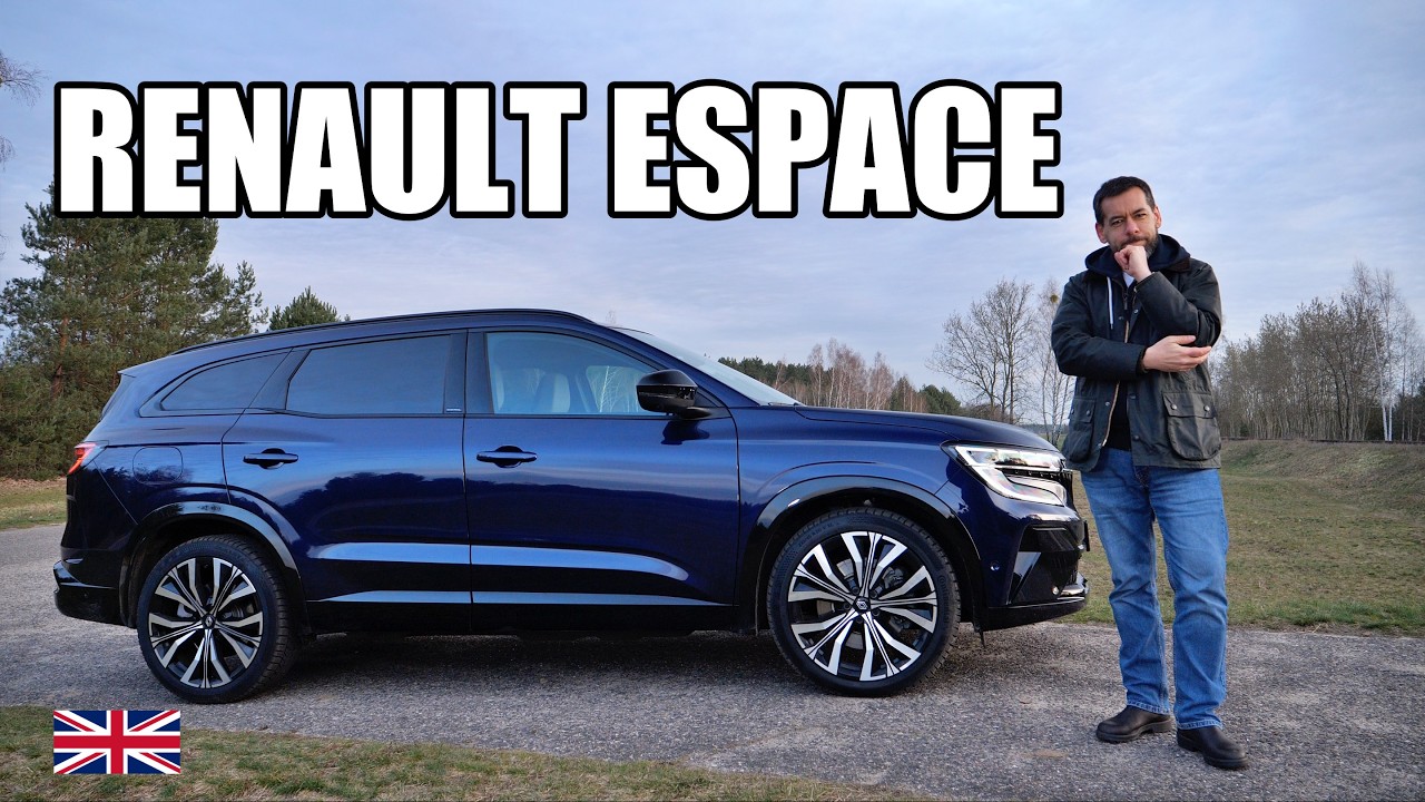 Renault Espace 2024 E-Tech Hybrid — не минивэн (ENG) — тест-драйв и обзор