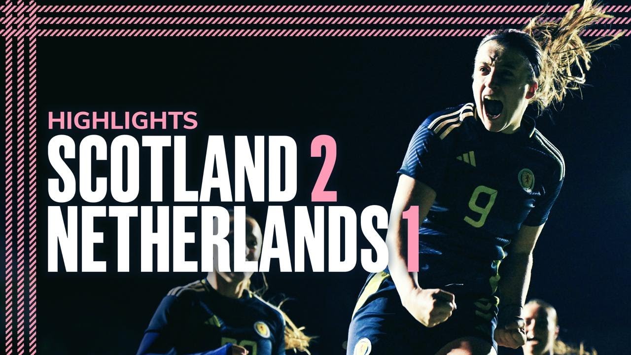 Scotland Women's Under-19s 2-1 Netherlands | UEFA Women's EURO Qualifying | Highlights