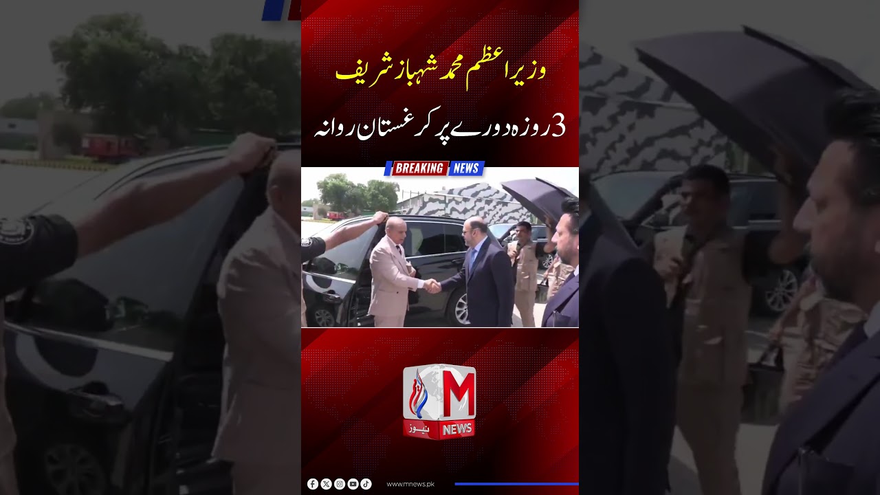 PM Shehbaz Sharif Departs for Kyrgyzstan on 3-Day Visit to Attend SCO Summit | M News