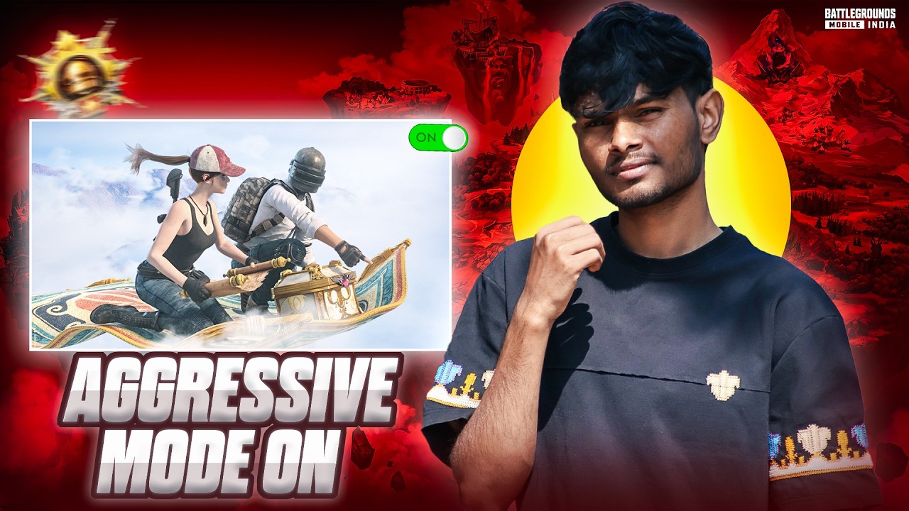 AGGRESSIVE GAMEPLAY WITH 10 KD | BEST 60 FPS PLAYER | RANK PUSHER IS LIVE  |  PUBG MOBILE | #bgmi