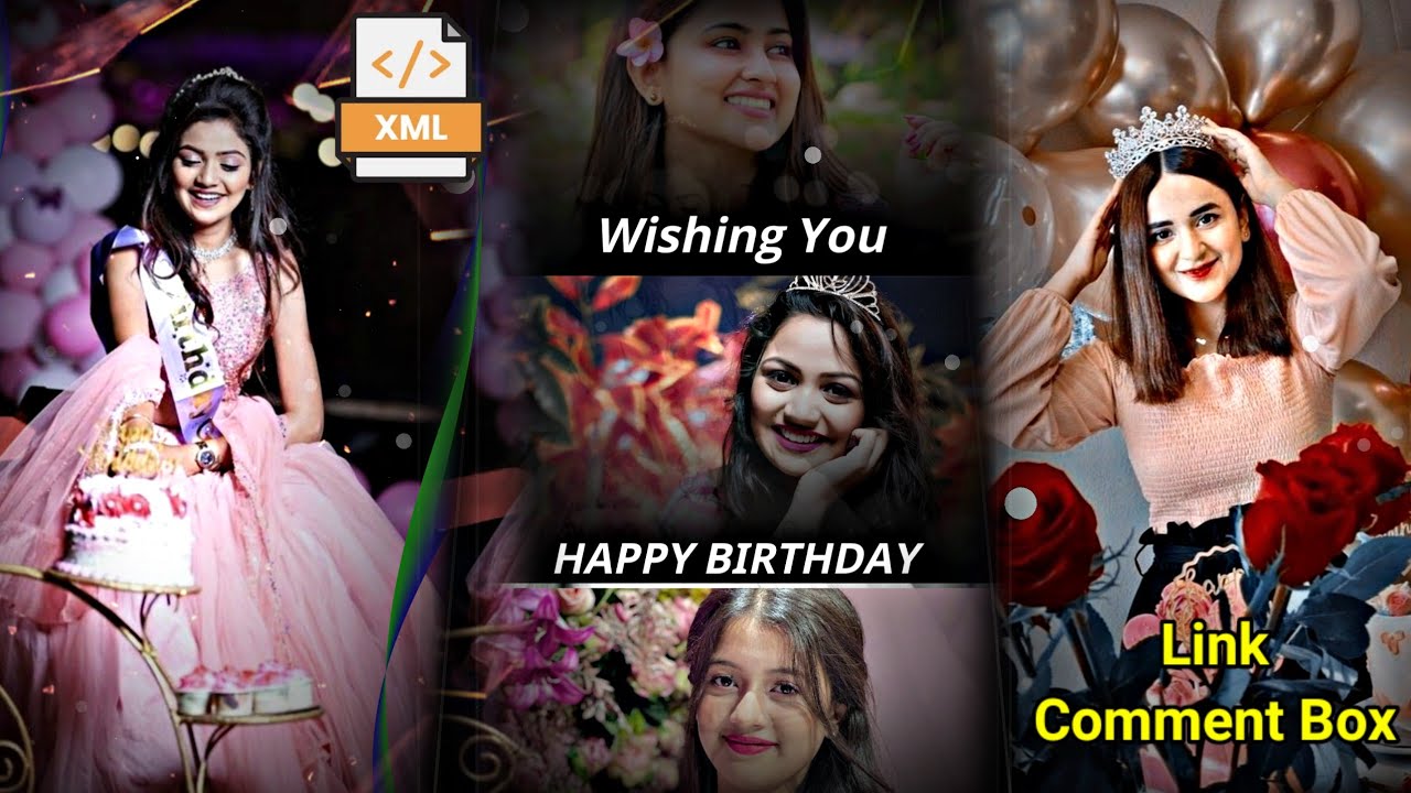 Happy Birthday 😇 Wish Status Video Editing Xml File Alight Motion #birthday #alightmotion #xml
