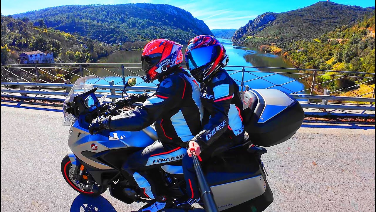 Alentejo ride to Pé da Serra 🏍️ Nisa 🏞️ Alto Alentejo 🌄  Honda NT 1100 2025 - 4K UltraHD