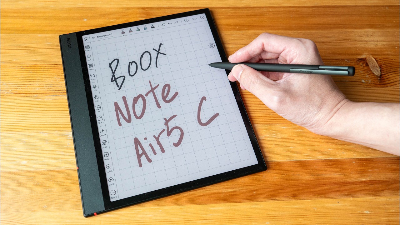 Boox Note Air5 C (обзор): небольшое обновление + хорошие аксессуары