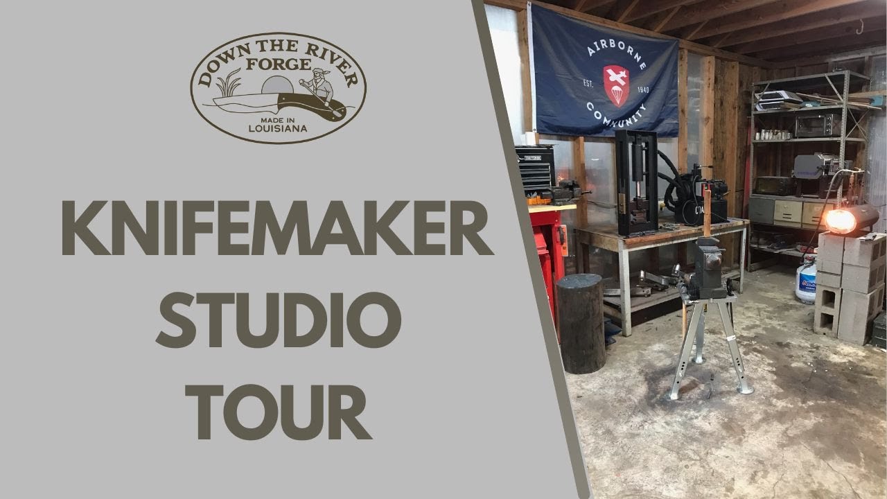 NEW ORLEANS KNIFE MAKER SHOP TOUR