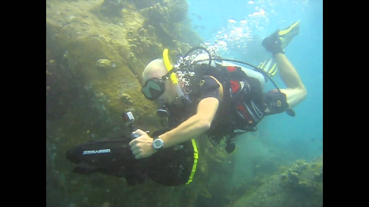 Diver Propulsion Vehicle course in Koh Tao with Scuba Birds