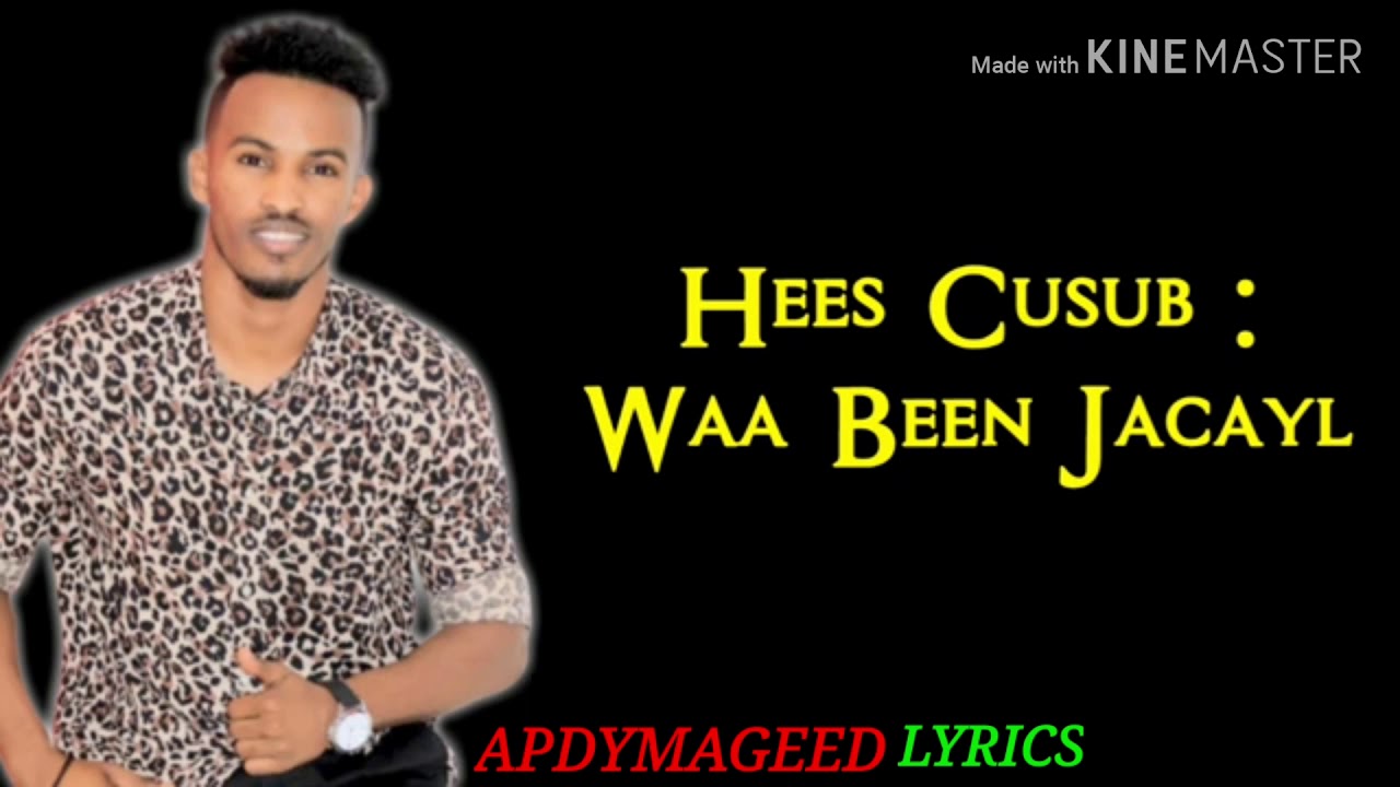 SACIID TAARIIKH HEES CUSUB WAA BEEN JACAYL lyrics 2020 HD