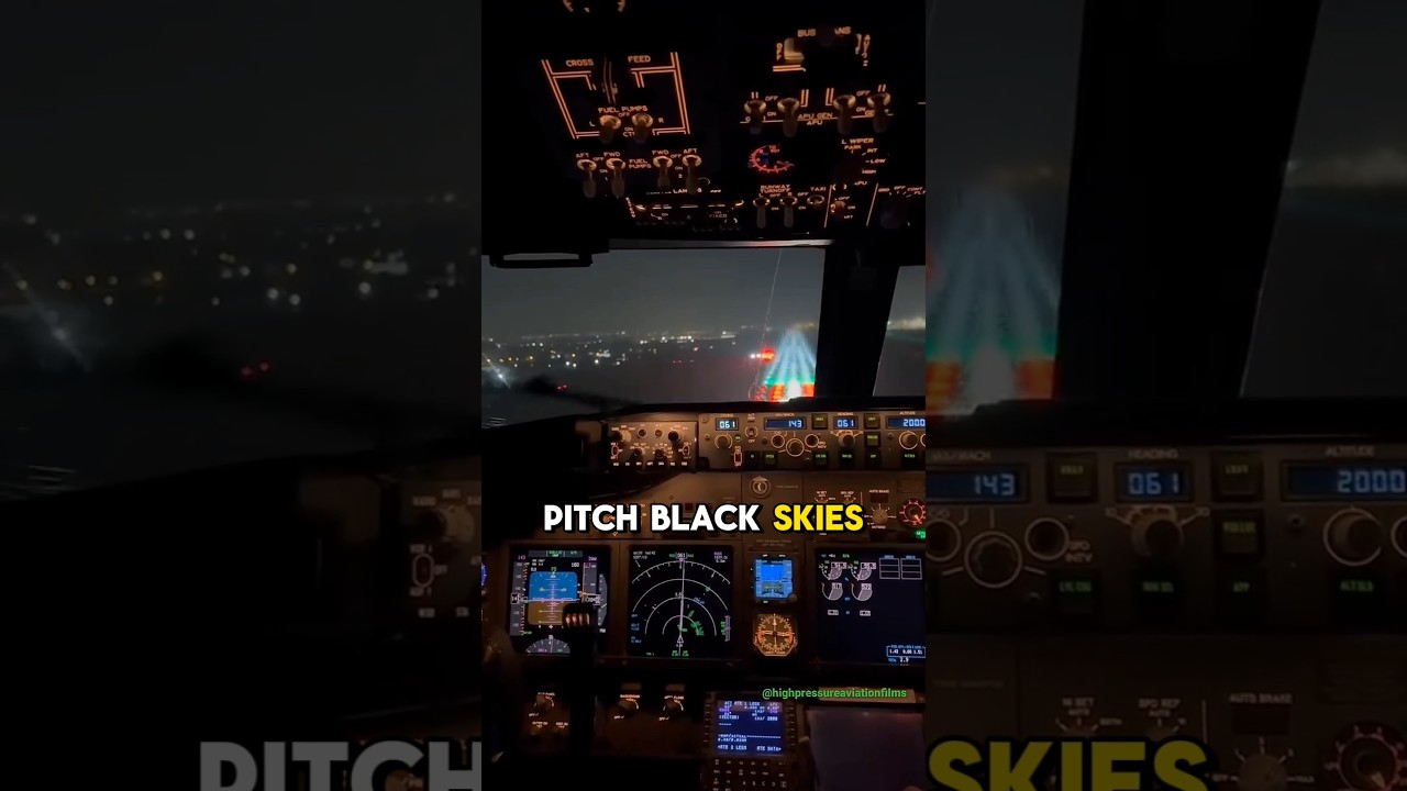 Night flying mystery solved!! #aviationdaily #airtrafficcontrol #nightflying #aviationfacts