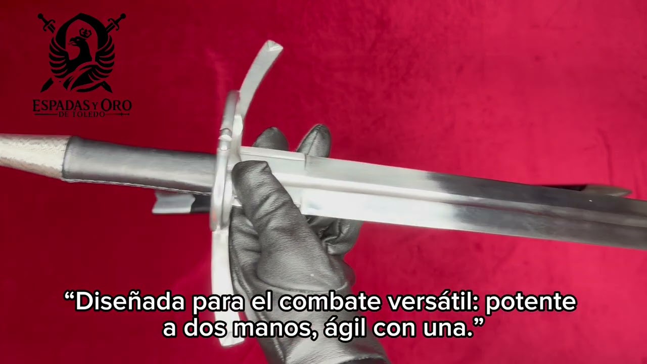 Espada larga del siglo XV &ldquo;mano y media
