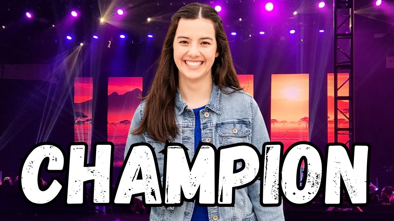 WINNER of the NATIONAL BIBLE BEE shares thoughts!