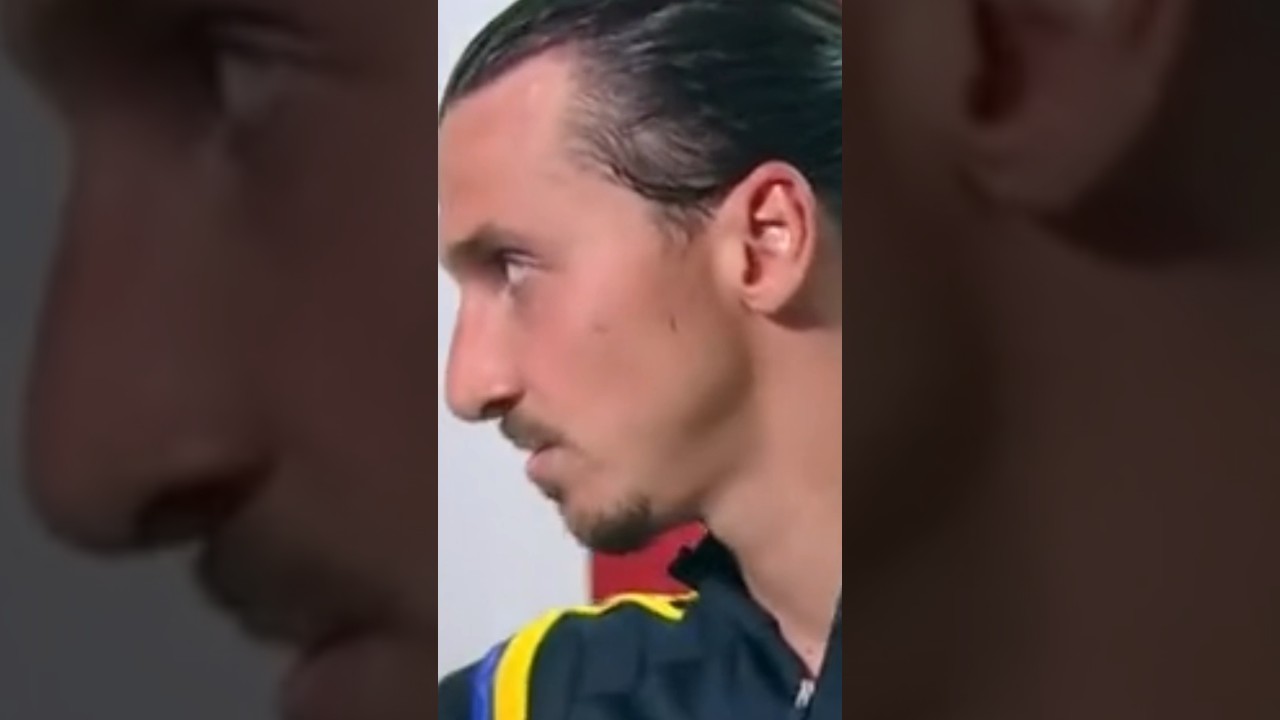 Zlatan Threatened Arnautovic 😲😲 #football #ibrahimovic #shorts