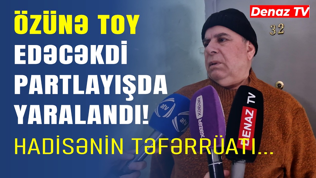 Birdə Gördük Elə Bil Bomba Partladı- Sumqayıtdakı Partlayışın TƏFƏRRÜATI