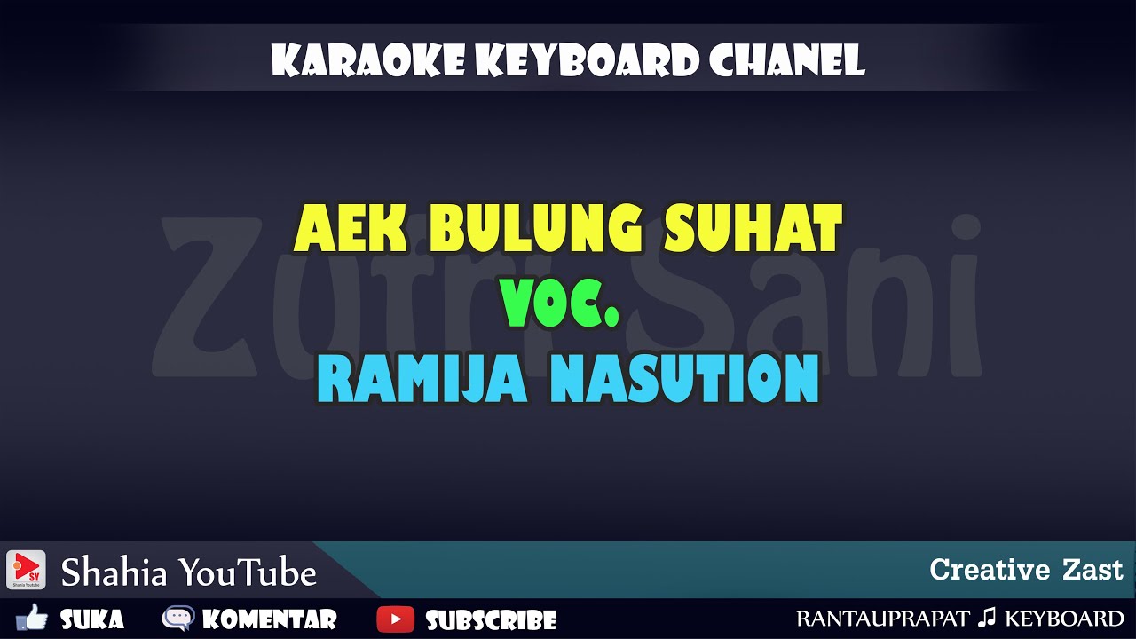 AEK DIBULUNG SUHAT TAPSEL KARAOKE KN7000