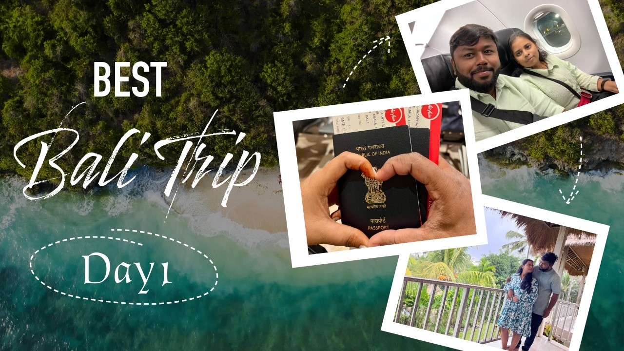 Bali Trip Day 1 | Bengaluru to Bali Travel Journey | Kannada Vlog