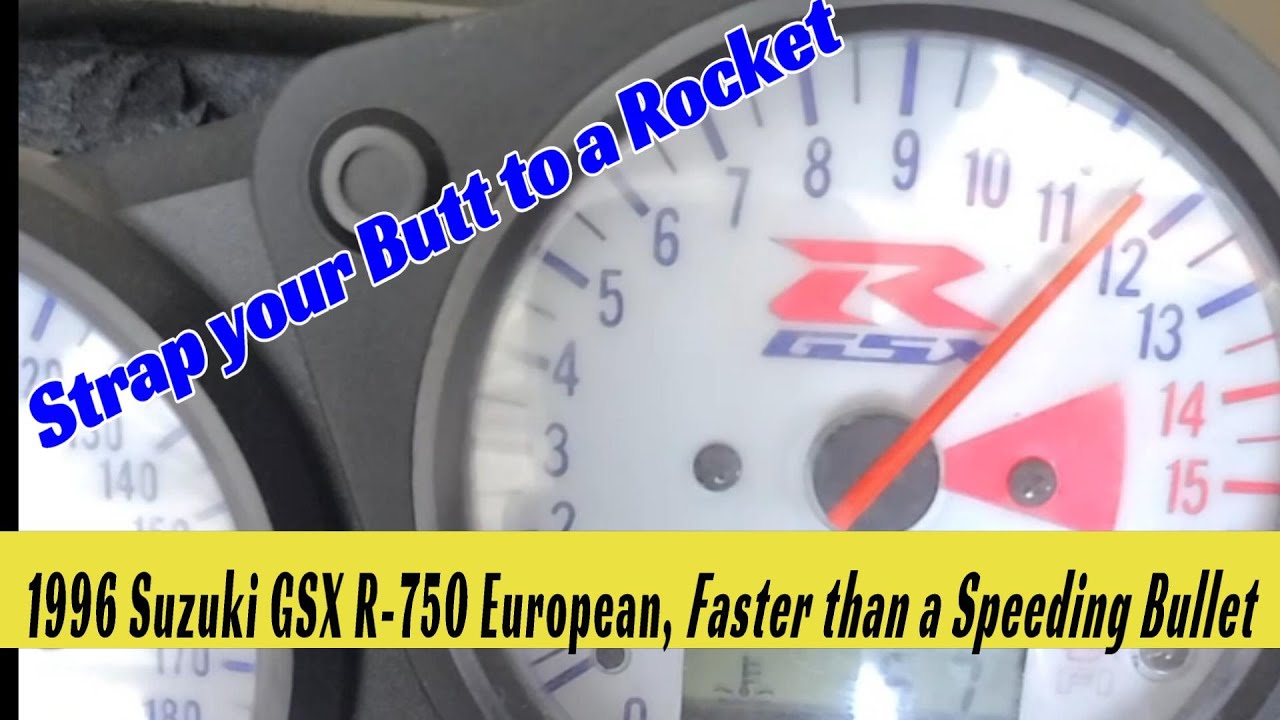 1996 Suzuki GSX-R 750 European Masterpiece