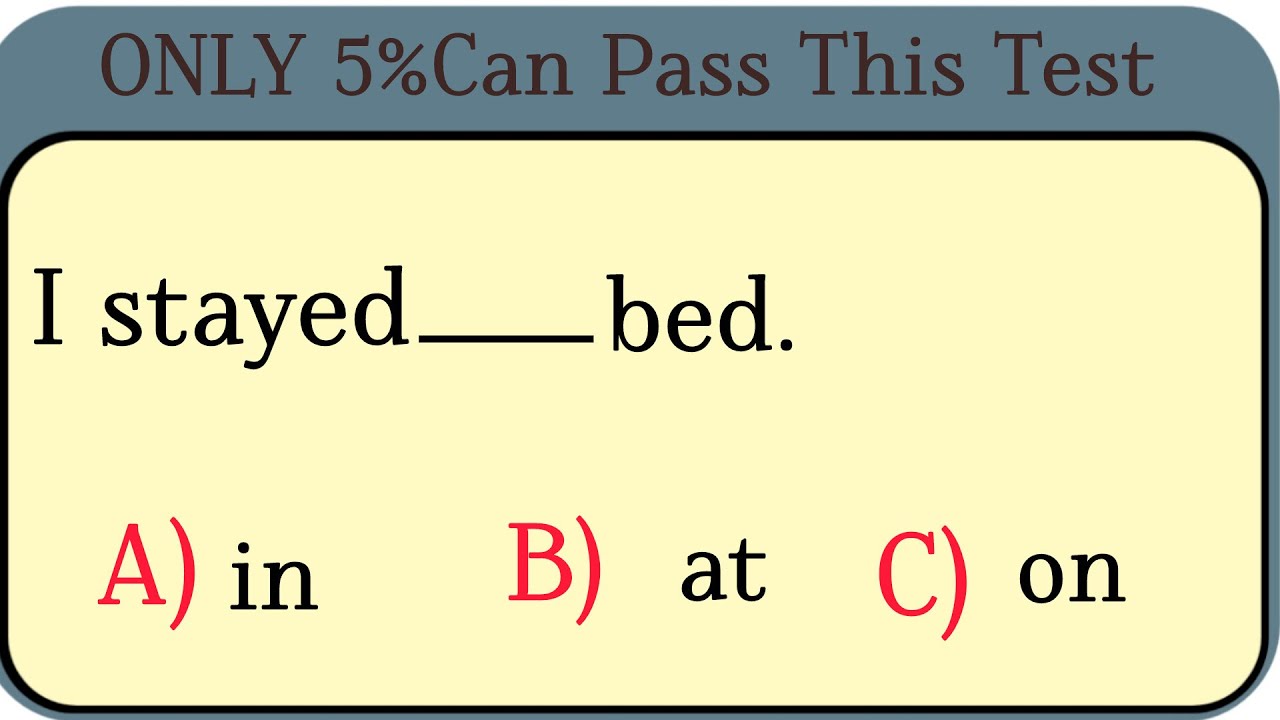 G for Grammar past present future mix ✨ ONLY 5%Can Pass This Test