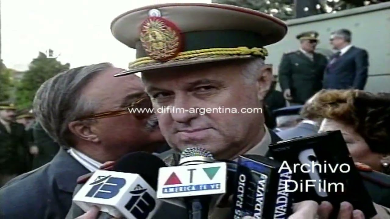 Jorge Jose Suerz nuevo titular de la Gendarmeria Nacional 1991