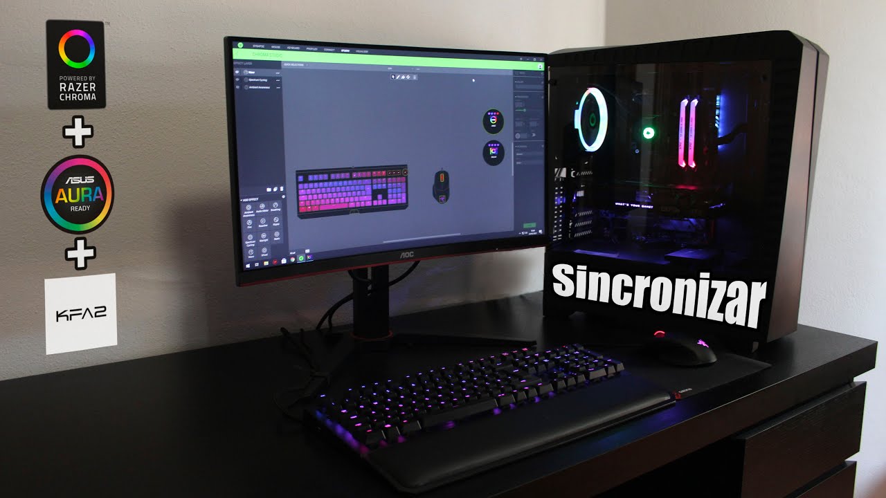 Como Sincronizar TODO o RGB do PC!