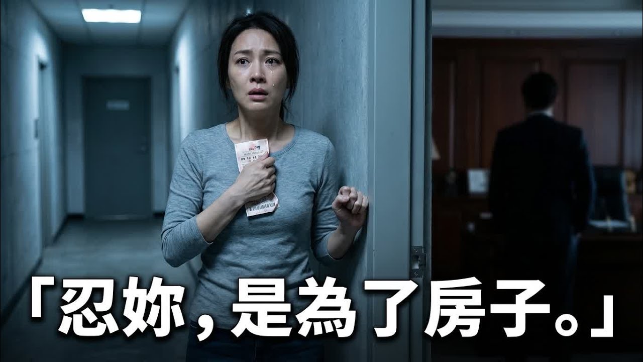 我中了千萬樂透，興奮衝到老公辦公室，卻在門外聽見他對小三說：「忍受那隻灰老鼠，都是為了房子…」