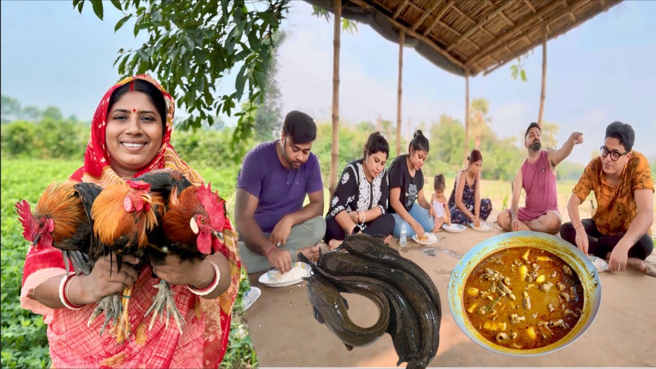 অনেকদিন পর দাদারা আসলো আমাদের বাড়িতে, তাই সবাই মিলে অনেক আনন্দ আর জমিয়ে খাওয়া দাওয়া করলাম ।।