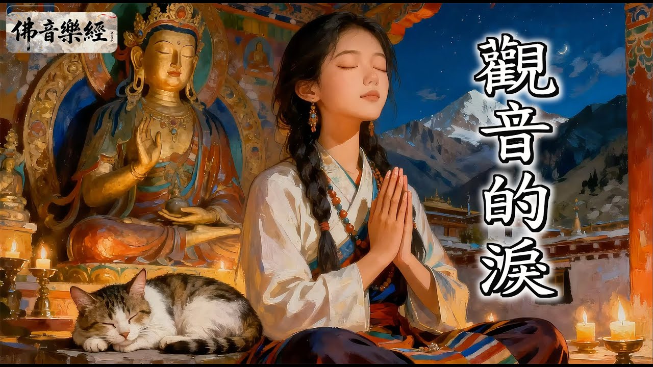 《觀音的淚》觀音菩薩慈悲 ｜每一滴淚都化作祝福｜靜心聆聽超入心｜療癒內心創傷｜活出感恩｜觀音菩薩為眾生落淚｜治癒疲憊內心｜原創溫暖佛曲｜