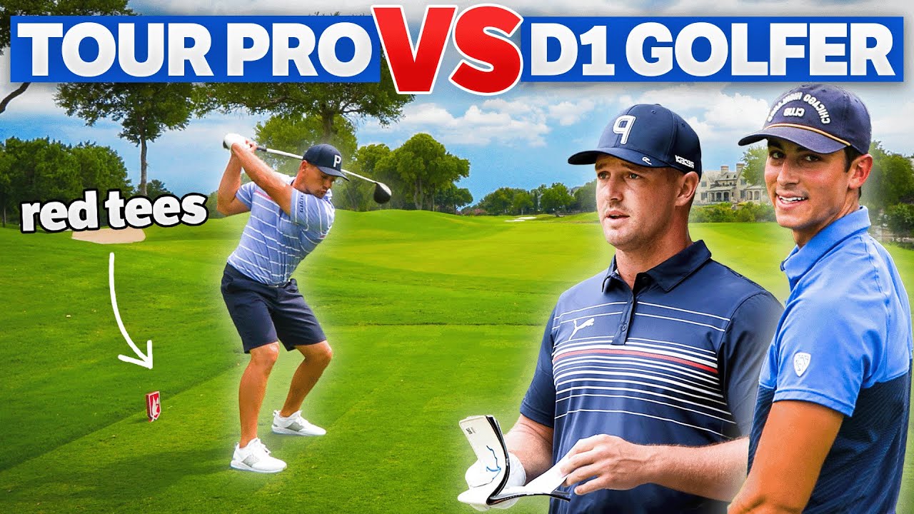 We Played A Match From The Red Tees | Bryson DeChambeau