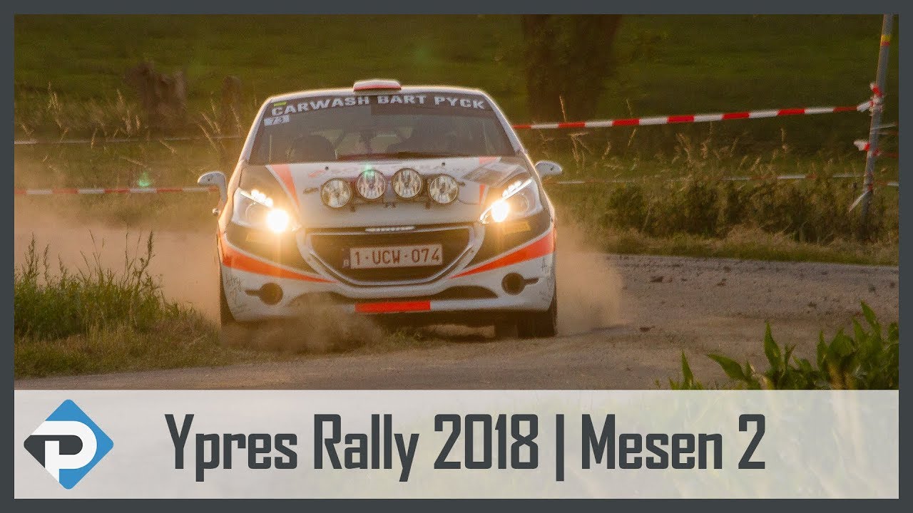 Onboard | Ypres rally 2018 | KP8 - Mesen 2 | Pyck