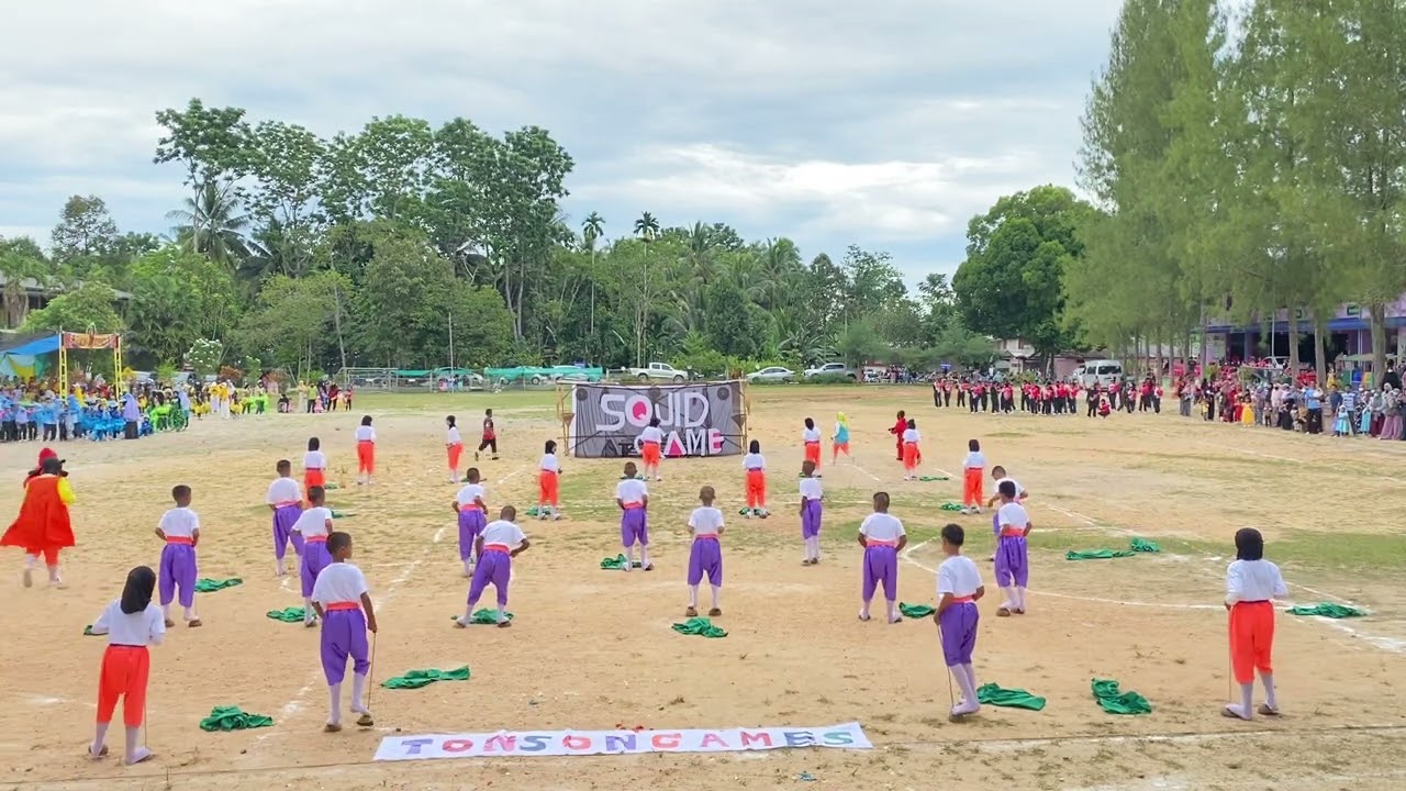 การแสดงเกมละเล่น Tonsongames 2022 โรงเรียนชุมชนบ้านต้นสน สพป.ปัตตานี 2