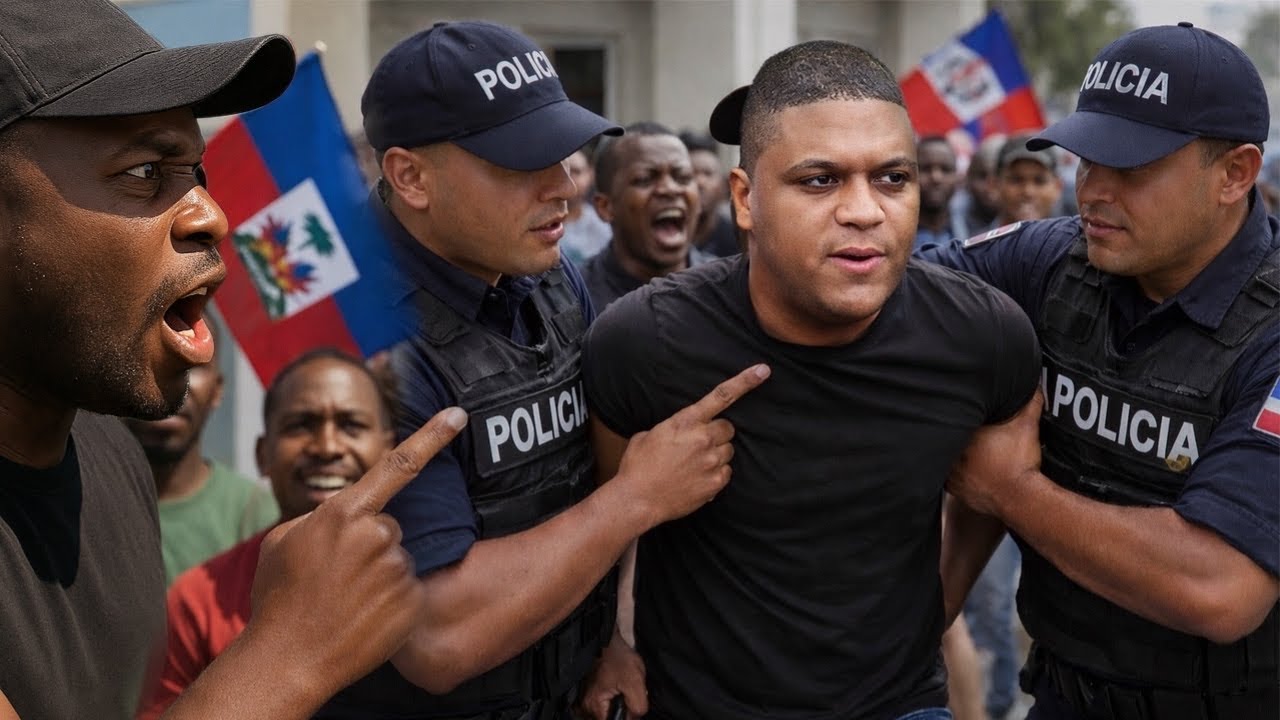 BÒN NOUVÈL, LOUIS ABINADER FRAPE ANGELO VASQUEZ KI TA PRAL FÈ MACH KONT HAITIEN YO - LAPOLISYE METE 