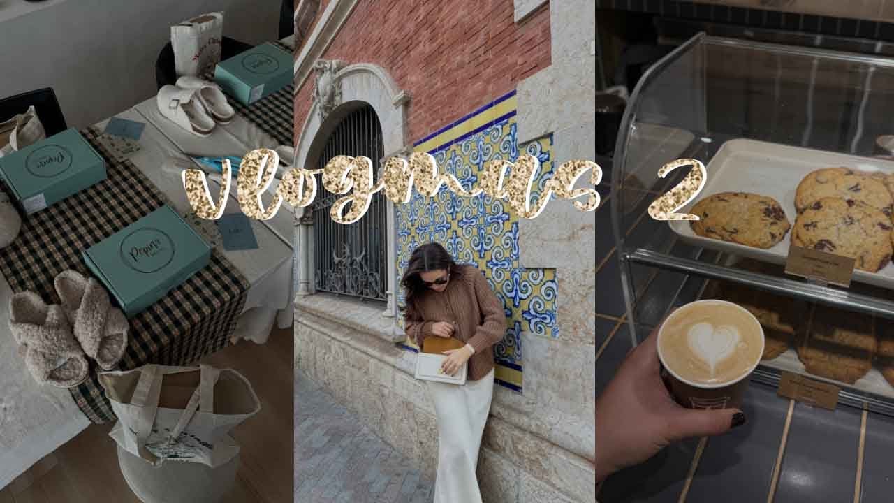 VLOGMAS 2: haciendo una tarta 🍰 finde en Valencia, compras 🛍️ || @laliabenchelef