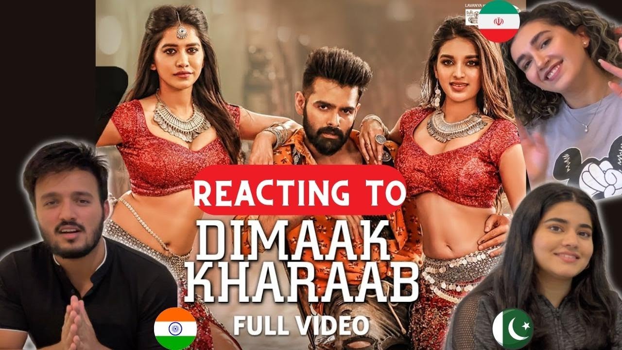 Dimaak Kharaab SONG REACTION | iSmart Shankar | Ram Pothineni, Nidhhi Agerwal & Nabha Natesh