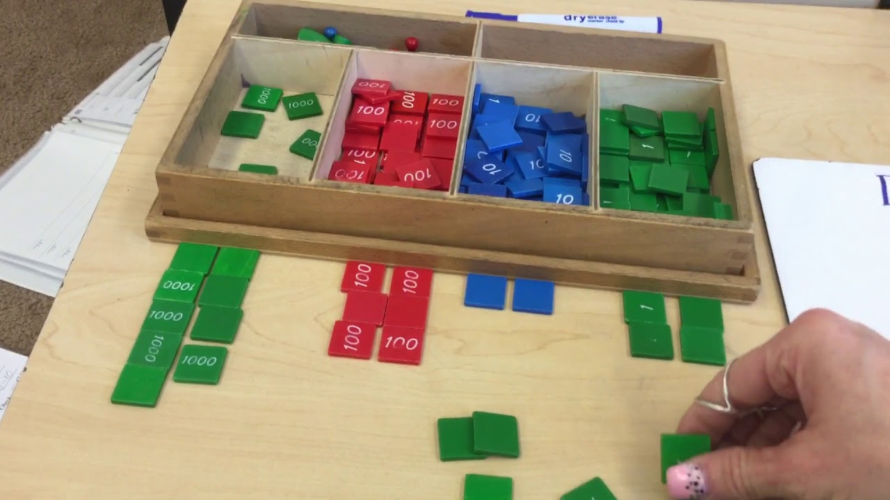 Dynamic subtraction using the stamp game