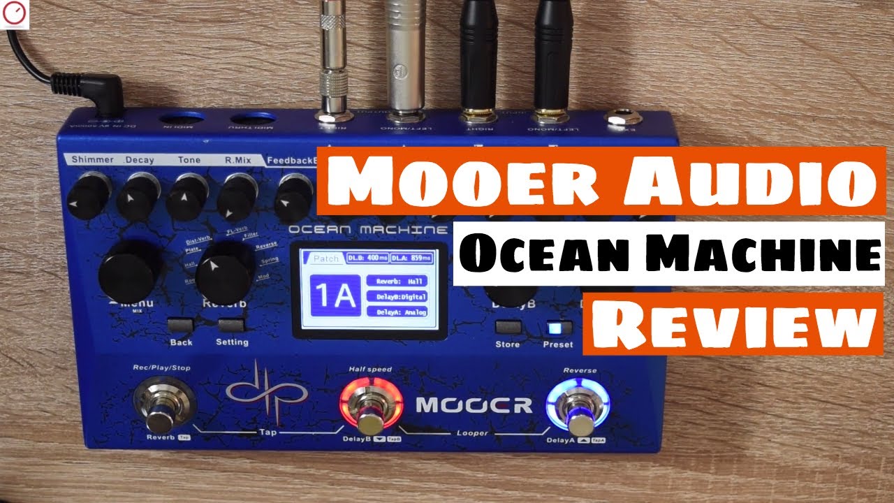 Mooer Audio Ocean Machine Review - Best Affordable Delay & Reverb Pedal! | SYNTH ANATOMY