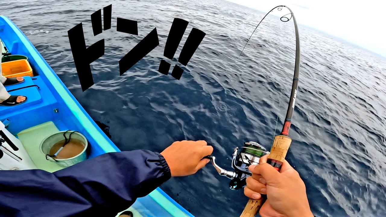 水深50mに大物が潜んでいた…