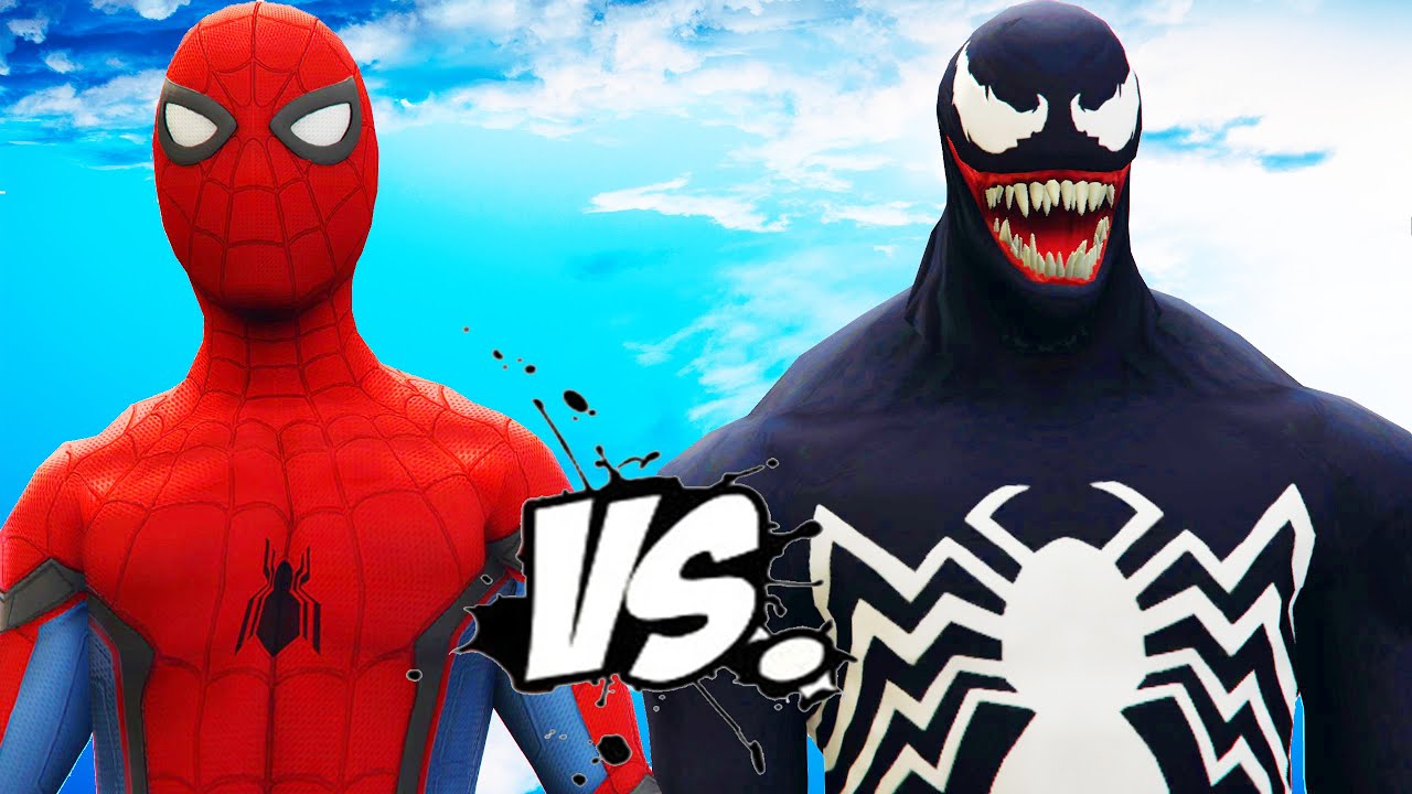 SPIDER-MAN VS VENOM - Spiderman Civil War vs Venom Symbiote