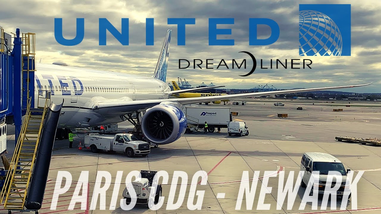 Trip Report | Paris CDG - Newark | United Airlines Economy Plus | Boeing B787-10