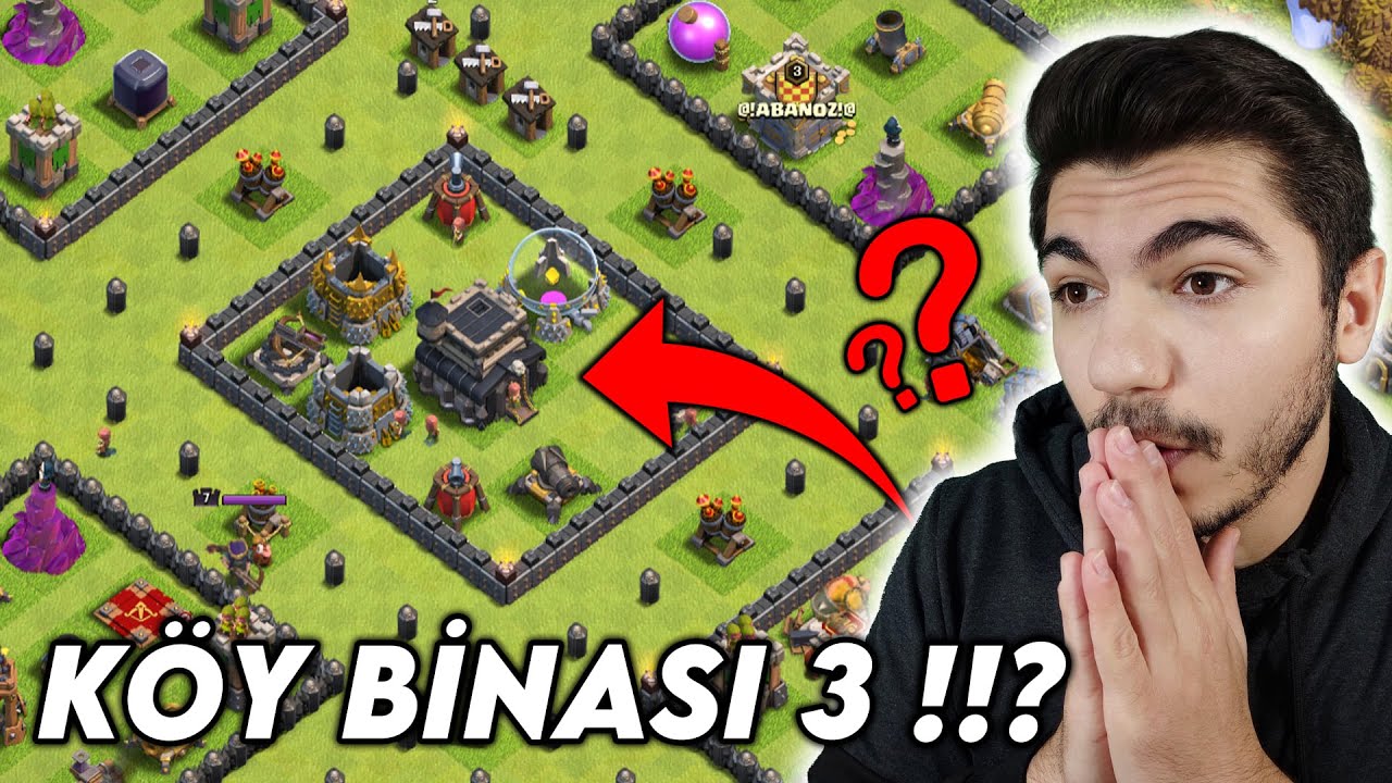 ABİ KÖYÜMÜ İNCELERMİSİN !! Köy Binası 3 Gibi !! - Clash Of Clans