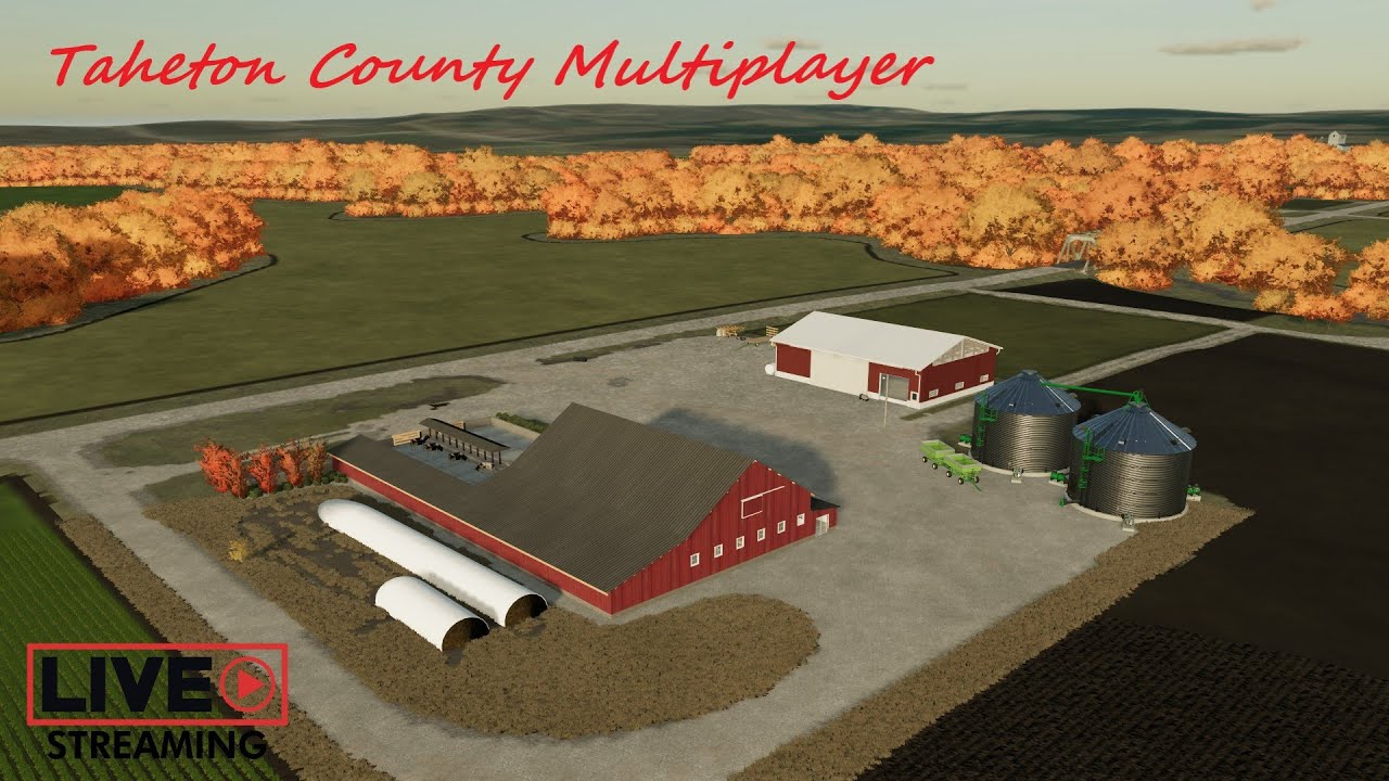 Diving Deep into Taheton County, Iowa | Multiplayer | Live | Farming Simulator 22