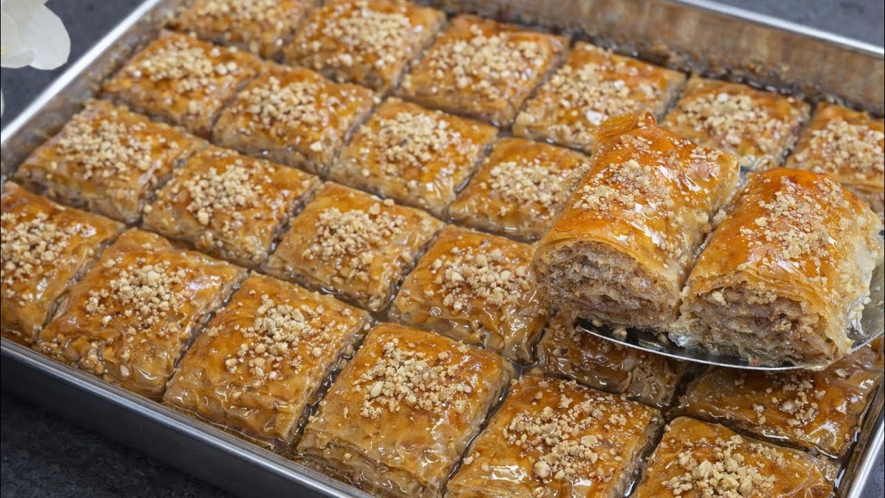 Bakllavë e Shpejtë për Bajram me Kadaif dhe Arra - Për ata që duan Shpejt dhe Lehtë