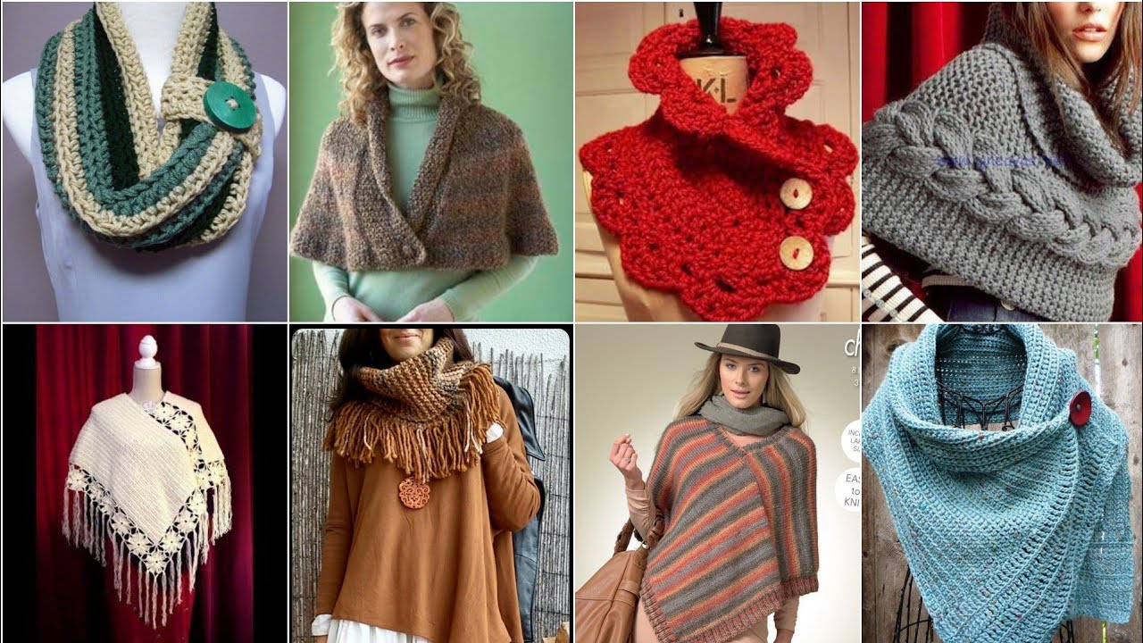 Latest Crochet Neck warmer ! Stylish Neck warmer ! Handmade Fashion Designes