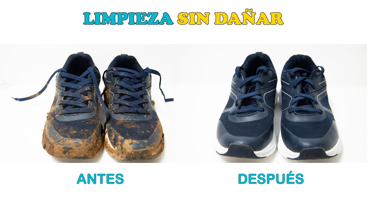 MIRA ESTO¿es posible dejarlas como NUEVAS unas ZAPATILLAS LLENAS de BARRO SIN DAÑARLAS?