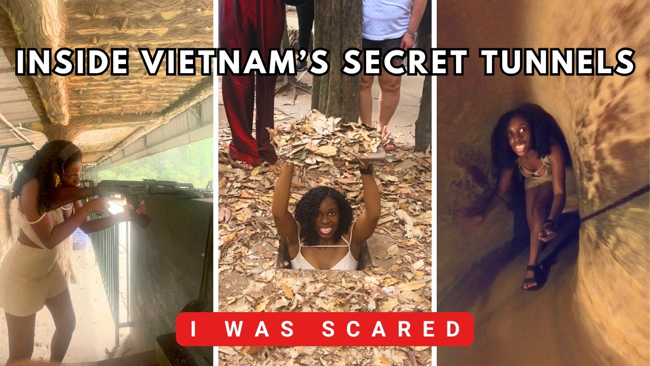 I Crawled Through Vietnam’s Cu Chi War Tunnels 😳