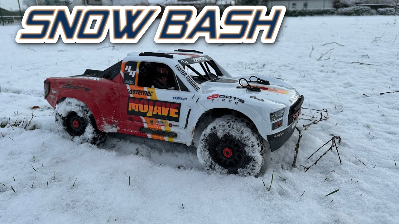 Arrma Mojave 4s 4x4 BLX - Snow Bash [German]