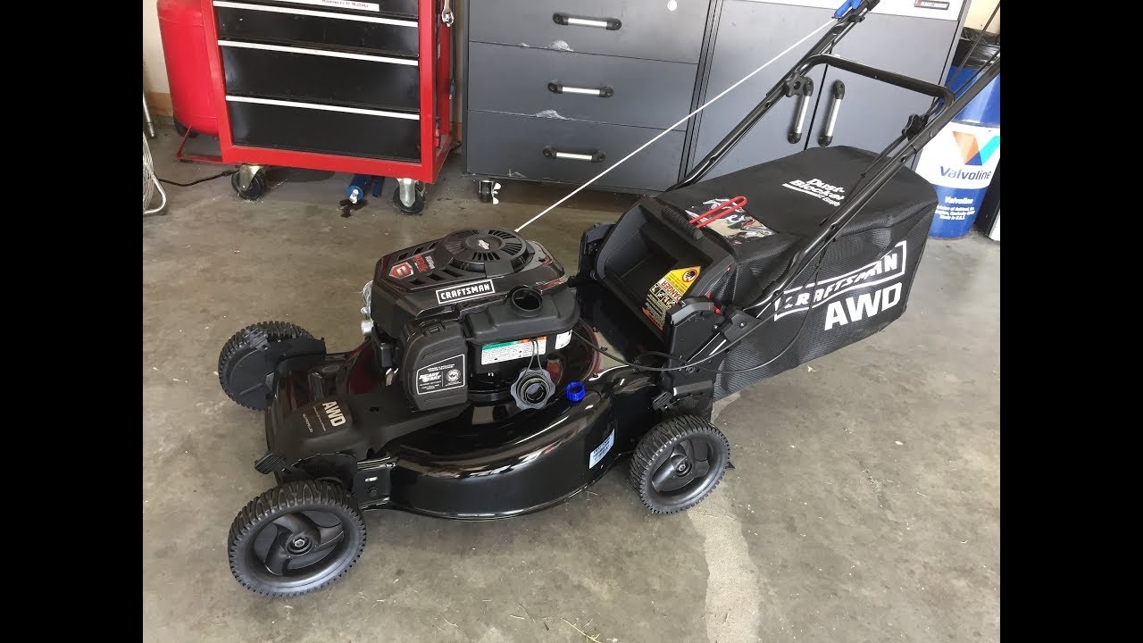 Craftsman AWD vs 4WD Lawn Mower + Honda HRX feedback