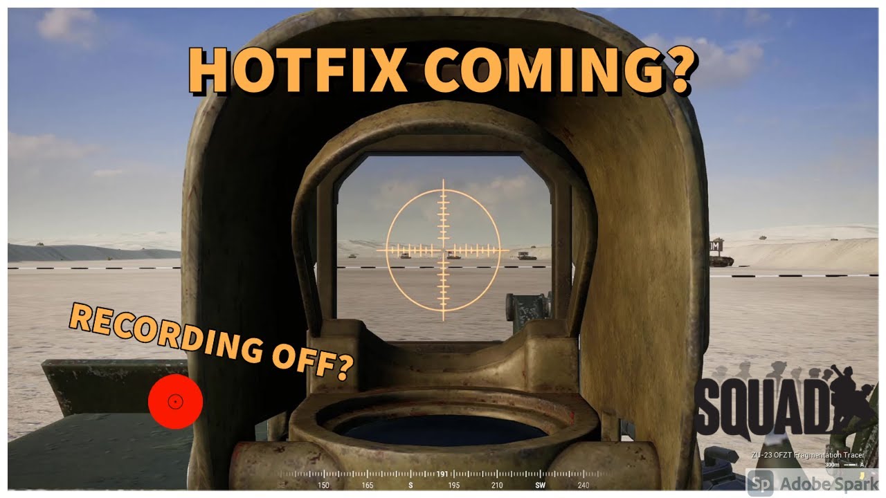 Record/Replay done for now? - Squad V2.5 update | Hotfix?