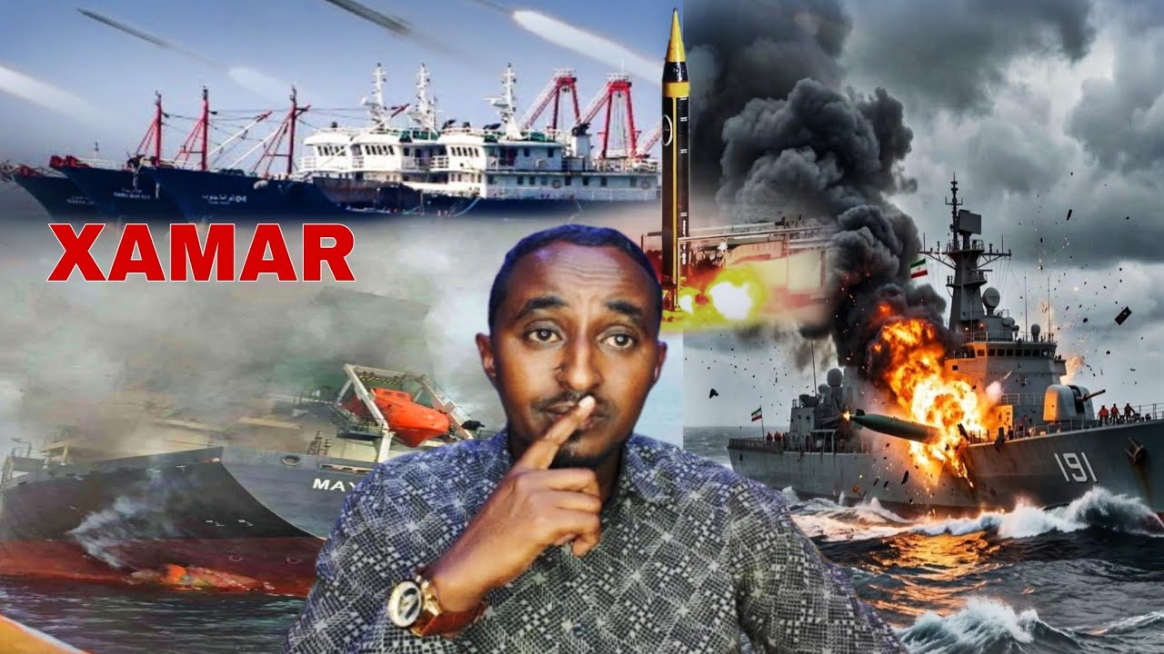 Dawo xamar oo halis wayn kala kulantay dagaalka Iran maraakiib lagubay ganacsiga oo xidhmay..