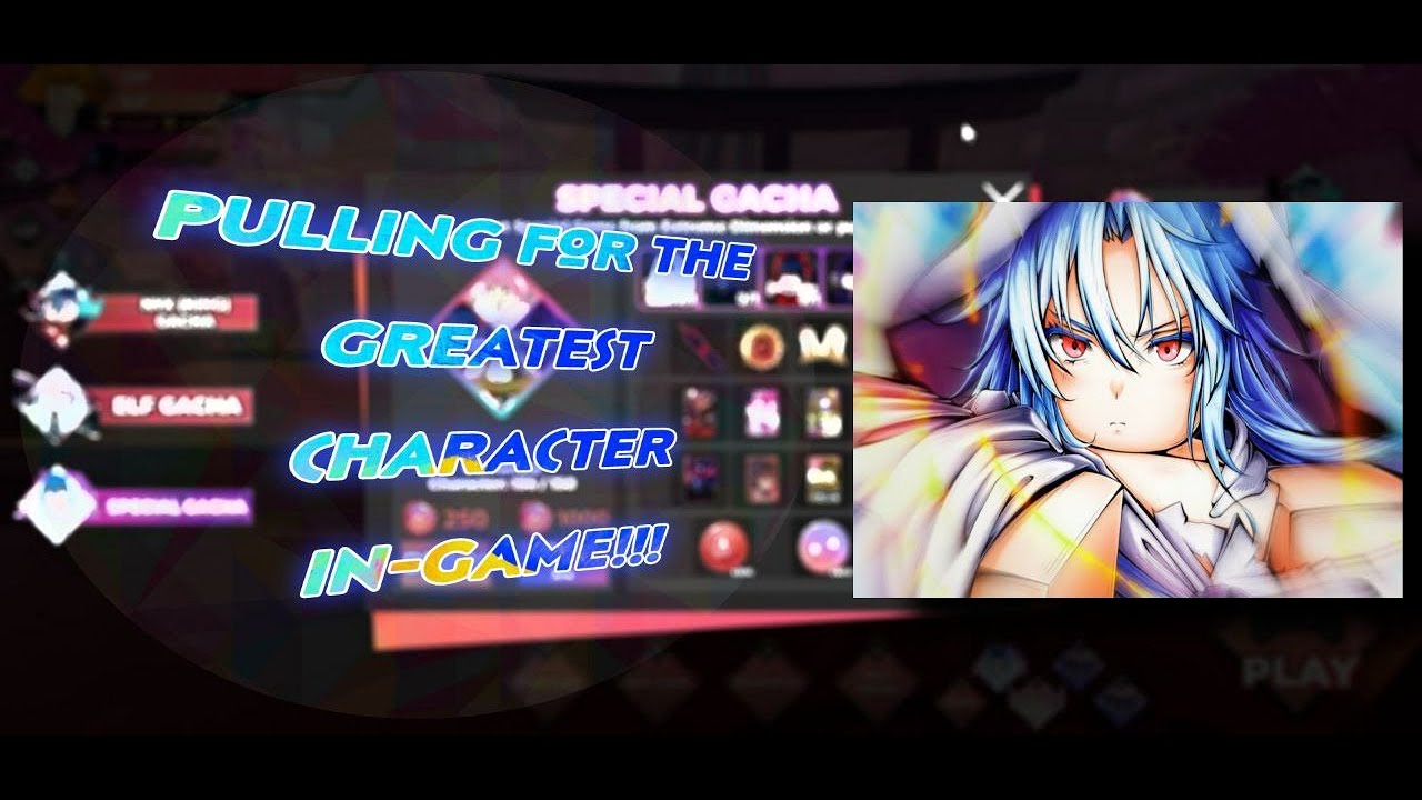 Pulling for Slime (Great Sage)  character in Anime Dimensions Simulator!!! pt.4